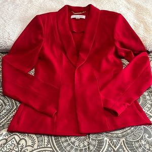 Red CALVIN KLEIN blazer